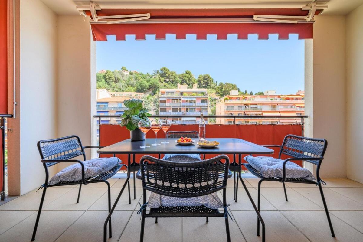 Apartamento Le Coq Wagner - Garage - Swimming Pool Menton Exterior foto